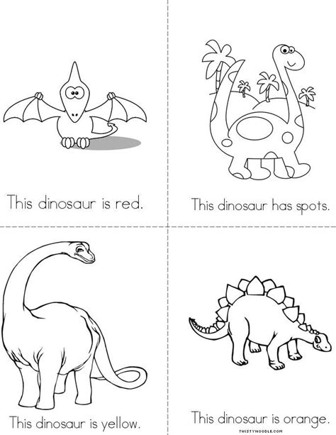 Printable Dinosaur Book